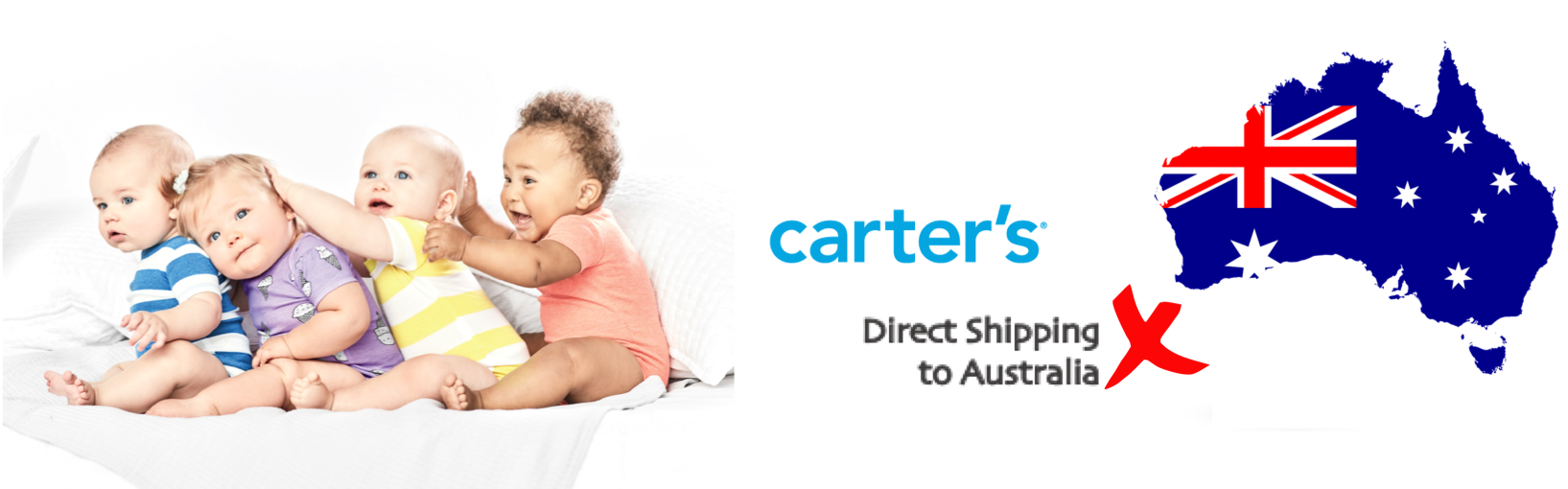 shop carter's ship to Australia