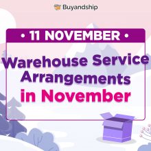 Warehouse Holiday Closures in November