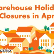 Warehouse Holiday Closures in Apr