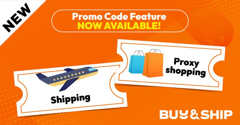 Promo Code Feature is Here! Save more on Shipping, Proxy Shopping ...